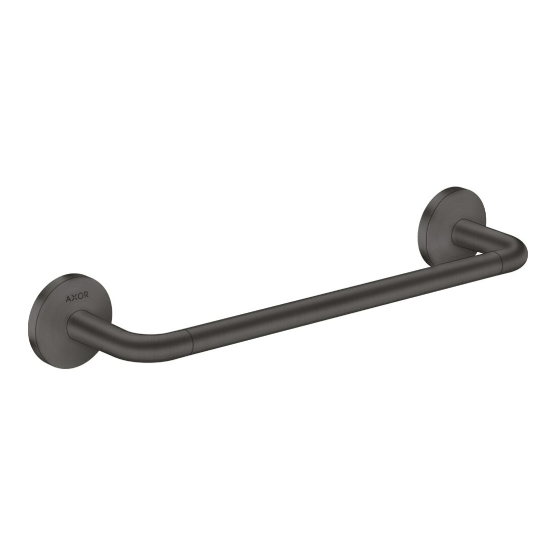 hansgrohe Stange Axor Universal Circular 355x78mm, Wandmont., brush. black chrome