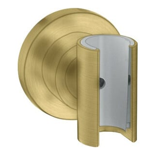 hansgrohe Support de douche Axor Citterio position fixe, rond, laiton brossé