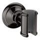 hansgrohe Support de douche Axor Montreux fixe, métal, chrome noir poli-1