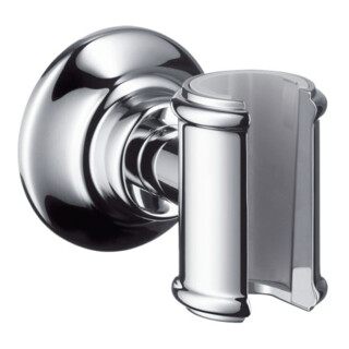 hansgrohe Support de douche Axor Montreux fixe, métal, nickel brossé