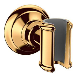 hansgrohe Support de douche Axor Montreux fixe, métal, optique or poli
