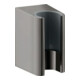 hansgrohe Support de douche Axor One fixe, chrome noir poli-1