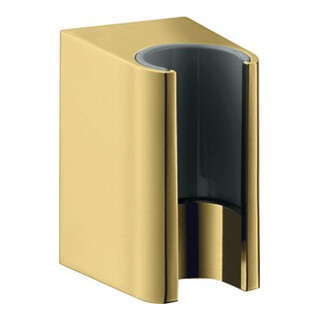 hansgrohe Support de douche Axor One position fixe, finition or poli