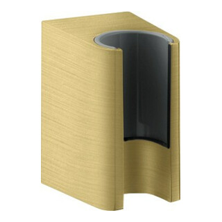 hansgrohe Support de douche Axor One position fixe, laiton brossé