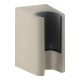 hansgrohe Support de douche Axor One position fixe, nickel brossé-1