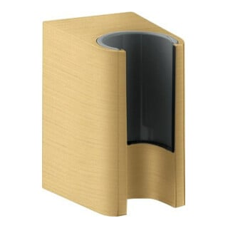 hansgrohe Support de douche Axor One position fixe, optique or brossé