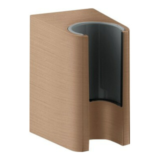 hansgrohe Support de douche Axor One position fixe, or rouge brossé