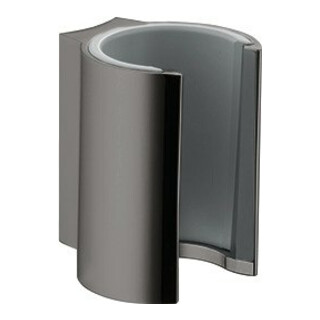 hansgrohe Support de douche Axor Starck fixe, chrome noir poli