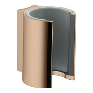 hansgrohe Support de douche Axor Starck position fixe, or rouge poli
