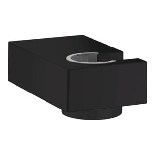 hansgrohe Support de douche Porter E fixation, en métal, noir mat