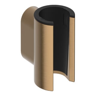 hansgrohe Support de douche Porter Fine fixe, métal, bronze brossé