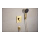 hansgrohe Support de douche Porter Fine fixe, métal, optique or poli