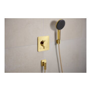 hansgrohe Support de douche Porter Fine fixe, métal, optique or poli-2