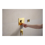 hansgrohe Support de douche Porter Fine fixe, métal, optique or poli-4