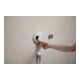 hansgrohe Support de douche Porter Fine position fixe, métal, chrome