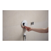 hansgrohe Support de douche Porter Fine position fixe, métal, chrome-2