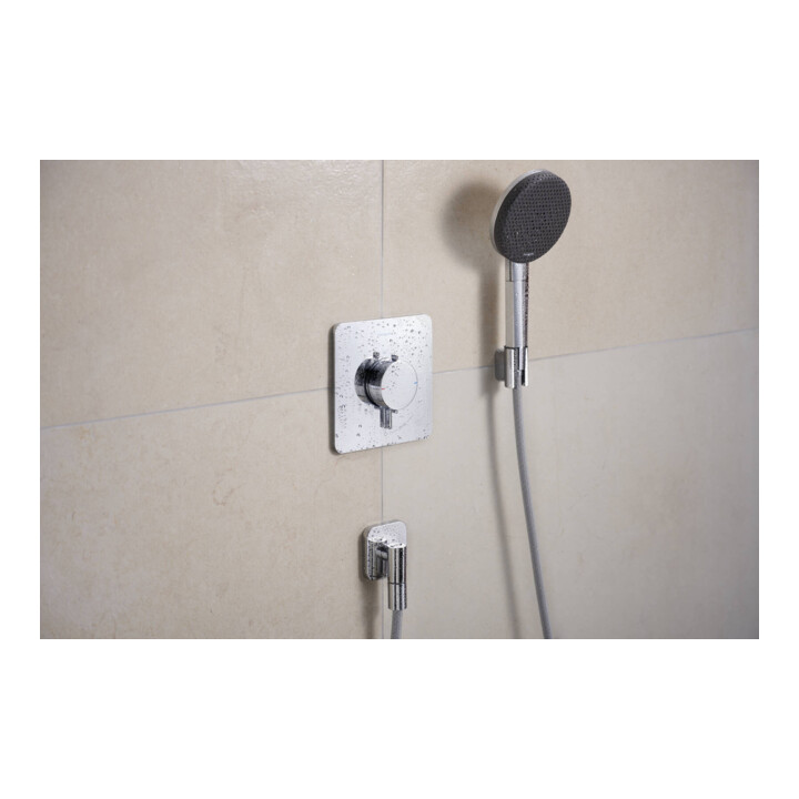 hansgrohe Support de douche Porter Fine position fixe, métal, chrome
