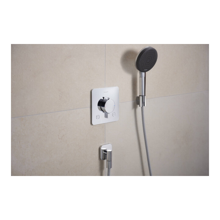 hansgrohe Support de douche Porter Fine position fixe, métal, chrome