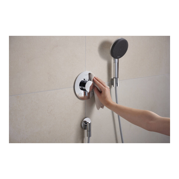 hansgrohe Support de douche Porter Fine position fixe, métal, chrome