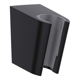 hansgrohe Support de douche Porter S fixe, en plastique, noir mat