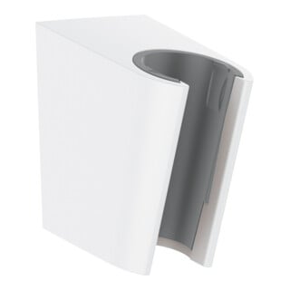 hansgrohe Support de douche Porter S fixe, plastique, blanc mat