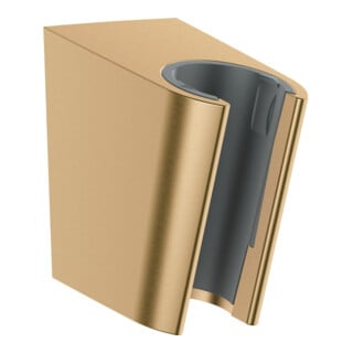 hansgrohe Support de douche Porter S pour douchette, bronze brossé