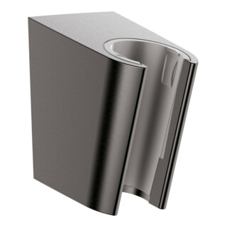hansgrohe Support de douche Porter S pour douchette, chrome noir brossé