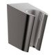 hansgrohe Support de douche Porter S pour douchette, chrome noir brossé-1