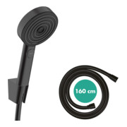 hansgrohe Support de douche Pulsify Sel. S 105 1600mm, mat-noir, Relaxat, 3 jets-2