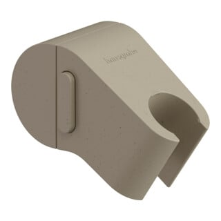 hansgrohe Support de douche WallStoris Planet EDI plastique, sable (recyclé)