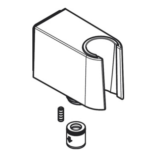 hansgrohe Support HB-FixFit Porter chrome