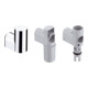 hansgrohe Support mural avec cache pour barre murale Unica'D satinox-1