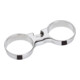 hansgrohe Support pour ensemble lotion 'A' edelmatt, pour barre de douche Unica A-1