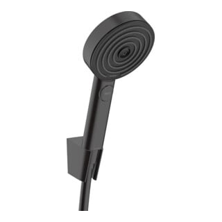 hansgrohe Support Pulsify Select EcoSmart 105 mm, 3 jets, tuyau 1600 mm, noir mat
