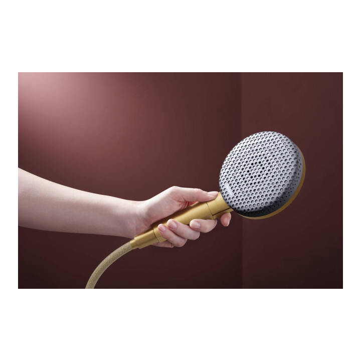 hansgrohe Support Raindance Al. Se S Eco Tête de douche 125 mm, 3 jets, bronze brossé