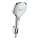 hansgrohe Support Raindance Sel. E 120 tête 120mm, 3 jets, flexible 1600mm, blc/chr-1