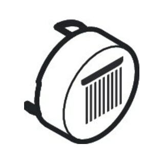 hansgrohe Symbol Pomme de douche Rain grande, noire