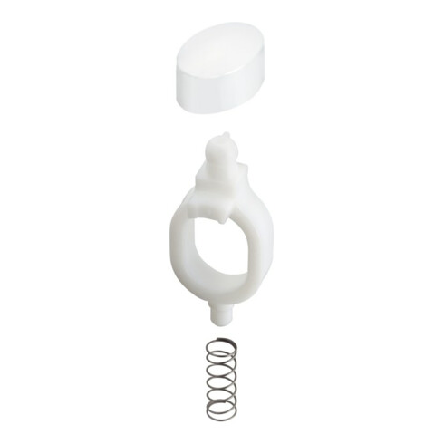 hansgrohe Druckknopf grau (10 Stück) mit 10 Tasten, für Thermostat 1001