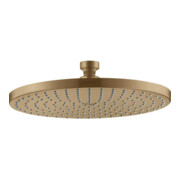 hansgrohe Tellerkopfbrause Axor Starck Deck.- o Wd, 240mm, 1j, brush. bron