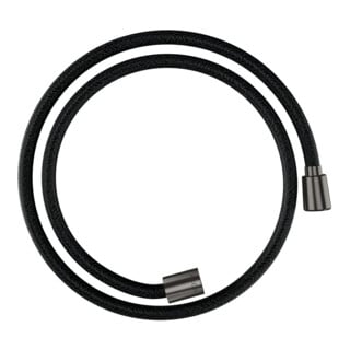 hansgrohe Textilbrauseschlauch 1250mm, Mut. 1x kon, 1x zyl, b bla vc
