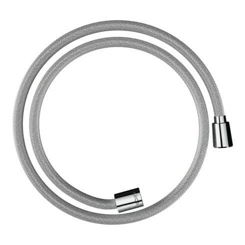 hansgrohe Textilbrauseschlauch 1250mm, Mut. 1x kon., 1x zyl, chrom