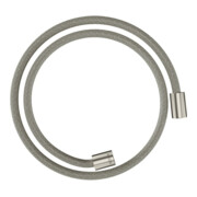 hansgrohe Textilbrauseschlauch 1250mm, Mut. beids. zyl, Edelstahl-Optik