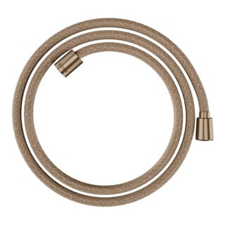 hansgrohe Textilbrauseschlauch 1600mm, Mut. 1x kon, 1x zyl, b r gol
