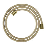 hansgrohe Textilbrauseschlauch 1600mm, Mut. 1x kon., 1x zyl, brush. br