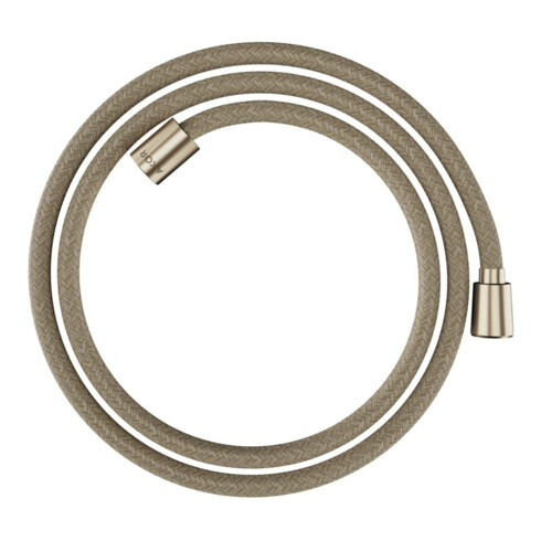 hansgrohe Textilbrauseschlauch 1600mm, Mut. 1x kon, 1x zyl, brush. bron