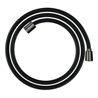 hansgrohe Textilbrauseschlauch 1600mm, Mut. 1x kon, 1x zyl, pol. bla vc