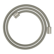 hansgrohe Textilbrauseschlauch 1600mm, Mut. beids. zyl, Edelstahl-Optik