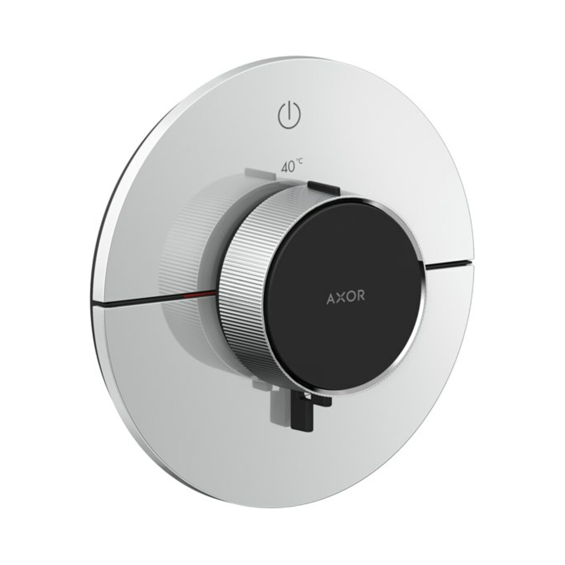 hansgrohe Thermostat Axor ShowerSelect ID encastré, 1 sortie, rond, chrome