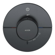 hansgrohe Thermostat Axor ShowerSelect ID encastré, 1 sortie, rond, noir mat-5