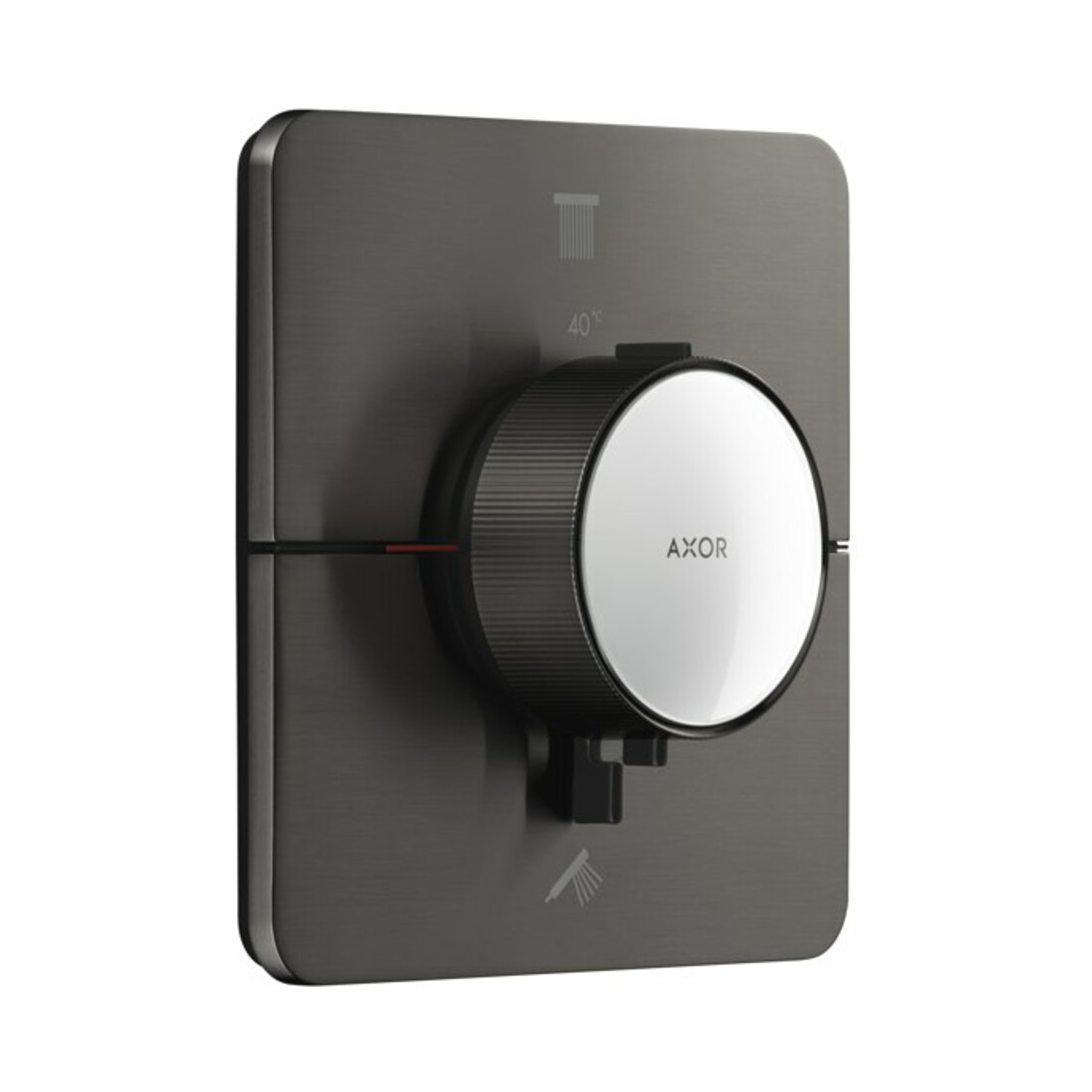 hansgrohe Thermostat Axor ShowerSelect ID encastré, 2 sorties, softsqua, bleu brossé vc